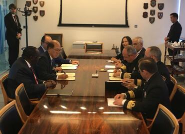 Concluye gira de trabajo secretario de Marina por Suecia y Reino Unido