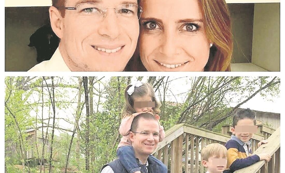 El presidente nacional del PAN, Ricardo Anaya Cortés, con su familia en Atlanta, Georgia, Estados Unidos (ESPECIAL)