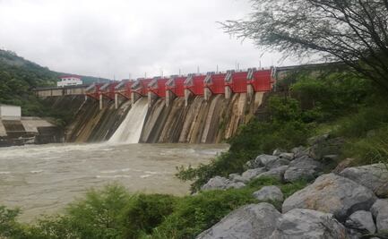 Lluvias revierten ligeramente tendencia a la baja en el nivel de la presa La Boca en Monterrey
