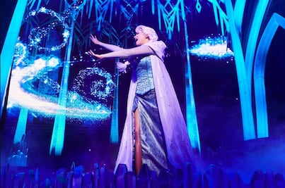 Así se vería la nueva atracción de Frozen en Disneyland París