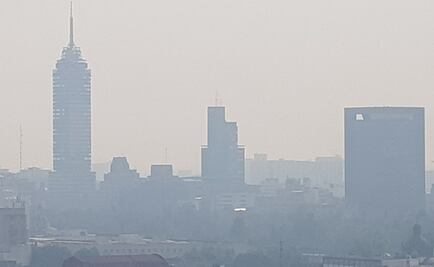 Se registra mala calidad del aire en el Valle de México