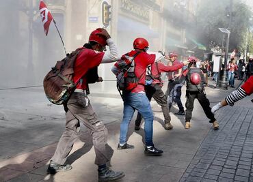 Actos vandálicos desplazan Cinturón de Paz en marcha por 2 de Octubre