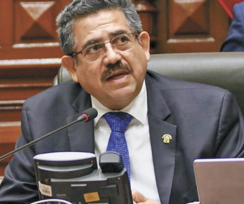 Manuel Merino, líder del Congreso, asumirá el poder. TOMADA DE FACEBOOK