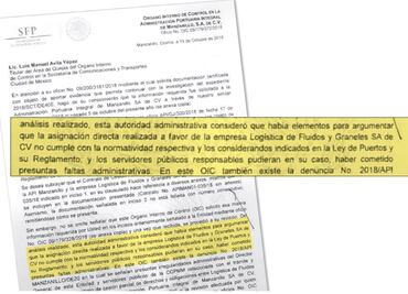 Investigan red de corrupción en Puerto de Manzanillo