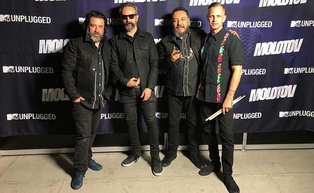 Molotov grabó su MTV Unplugged. FOTO: Instagram 