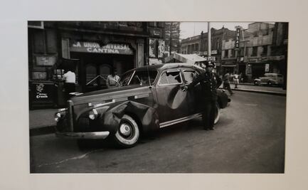 Obras de Metinides, el fotógrafo de las tragedias, a subasta