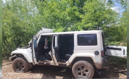 Localizan 4 vehículos abandonados con equipo táctico en Culiacán y Cósala; aseguran 5 maquinas tragamonedas