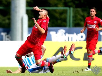 Johan Vásquez con destacada actuación en partido amistoso en la Serie A
