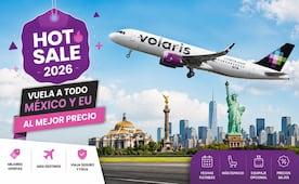 Hot Sale 2026: Volaris despega con sus mejores ofertas en viajes; vuela a todo México y EU al mejor precio