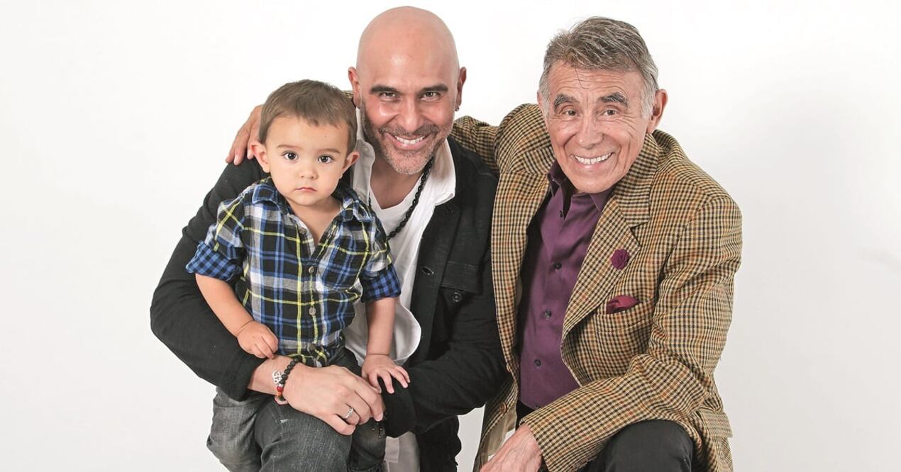 Su fama de duros desaparece cuando conviven con Pablo Suárez (CARLOS MEJÍA. EL UNIVERSAL)