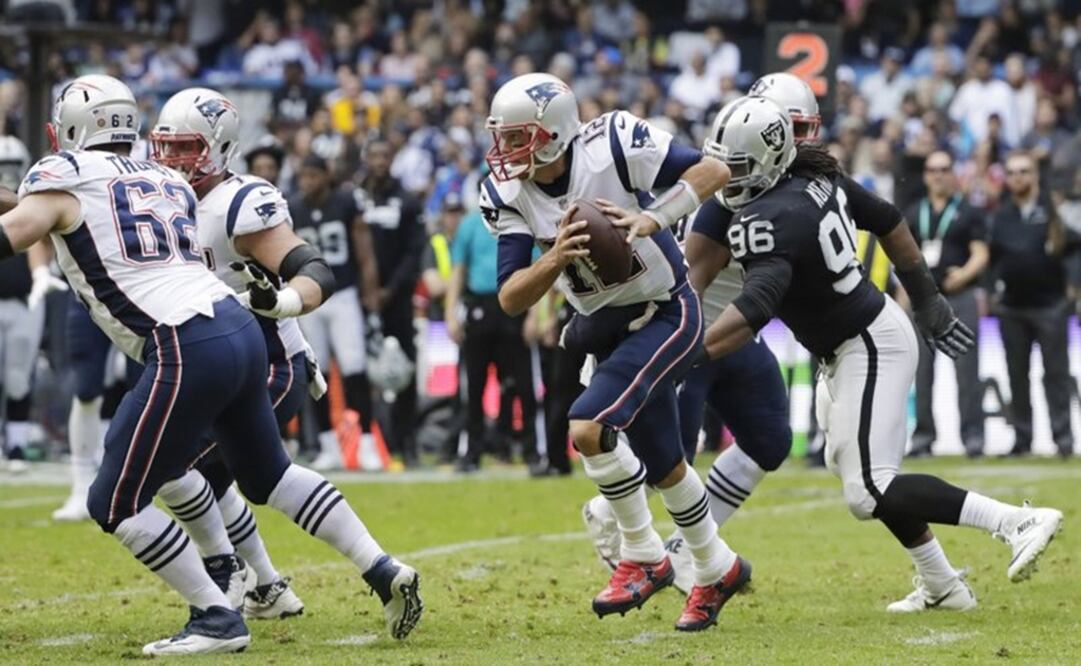 The New England Patriots played their first Sunday Night Football game in Mexico City yesterday, in the capital's iconic Azteca Stadium, against the Oakland Raiders - Photo: AP