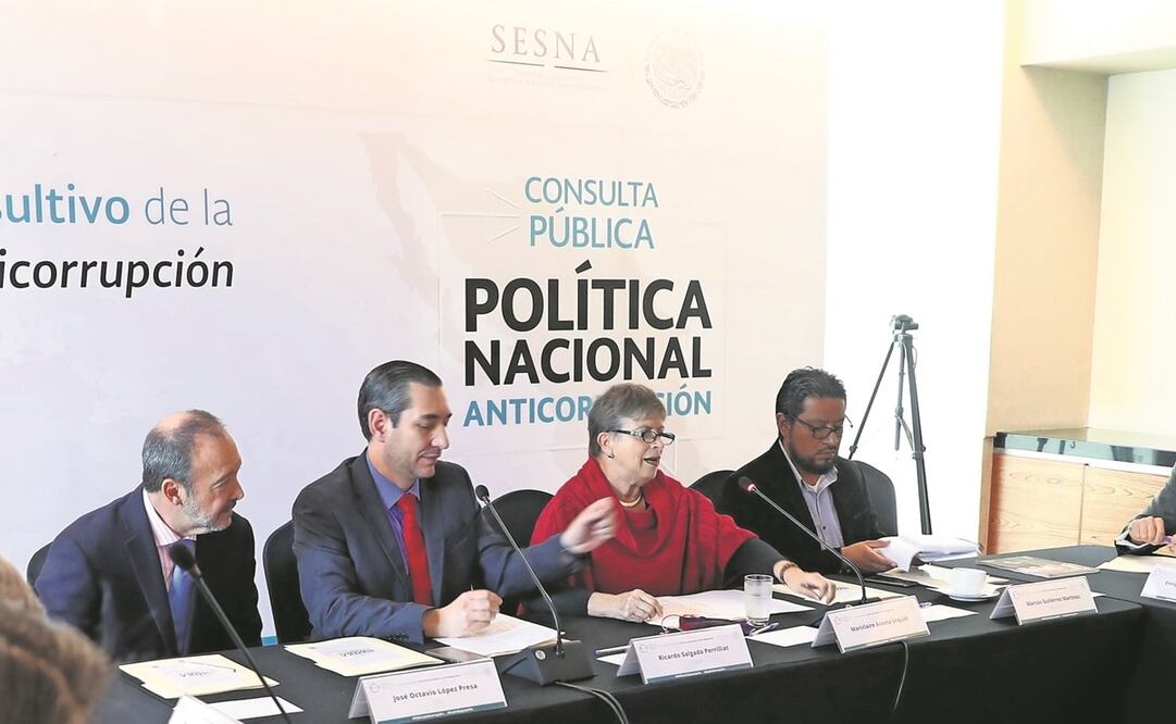 Ricardo Salgado Perrilliat (izq.) es el secretario técnico de la SESNA, la cual buscan desaparecer. Foto: ARCHIVO EL UNIVERSAL