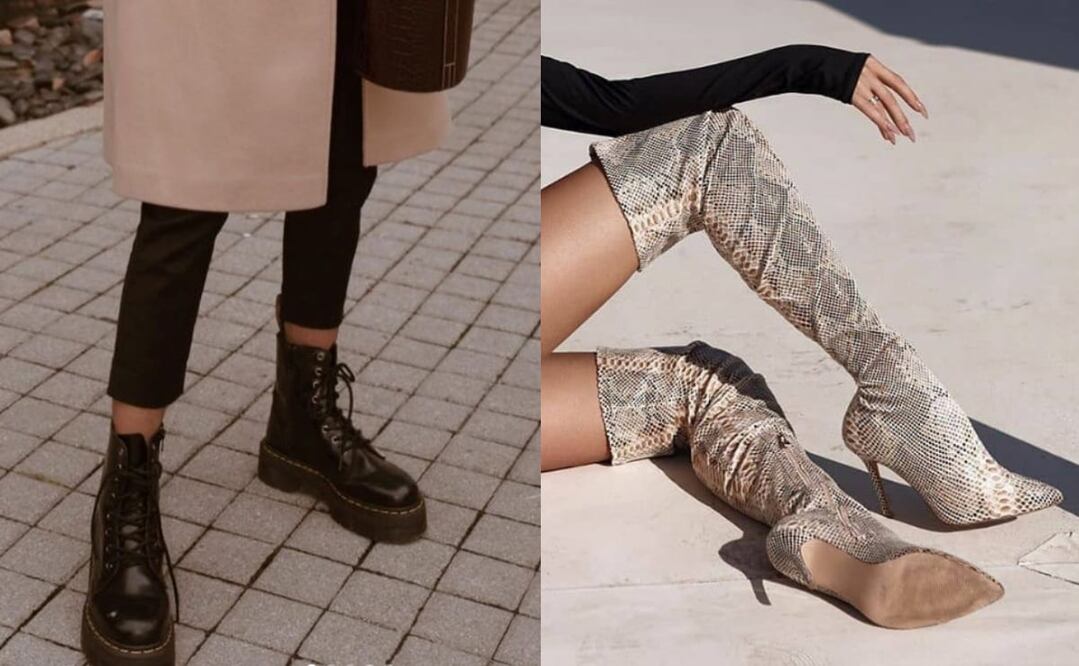 Prepara tus botas para que estas sean un aliado del estilo en esta temporada Foto: Instagram @lookcete @tt_follow
