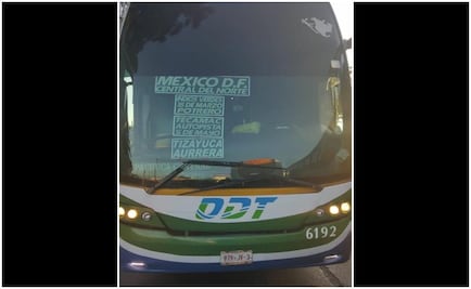 "Justiciero" mata a asaltante en autobús en la México-Pachuca