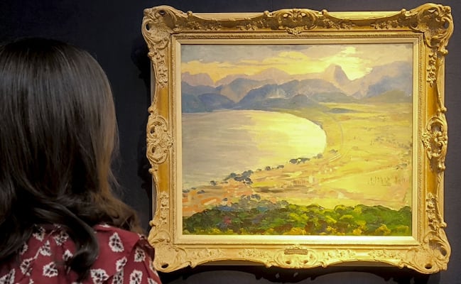 Una pintura de Winston Churchill de 1935 llega a Christie’s la próxima semana; el ex primer ministro pintaba para aliviar el estrés