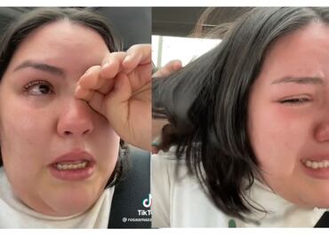 Viral: Joven llora por fallido corte, el cambio de look fue un fracaso