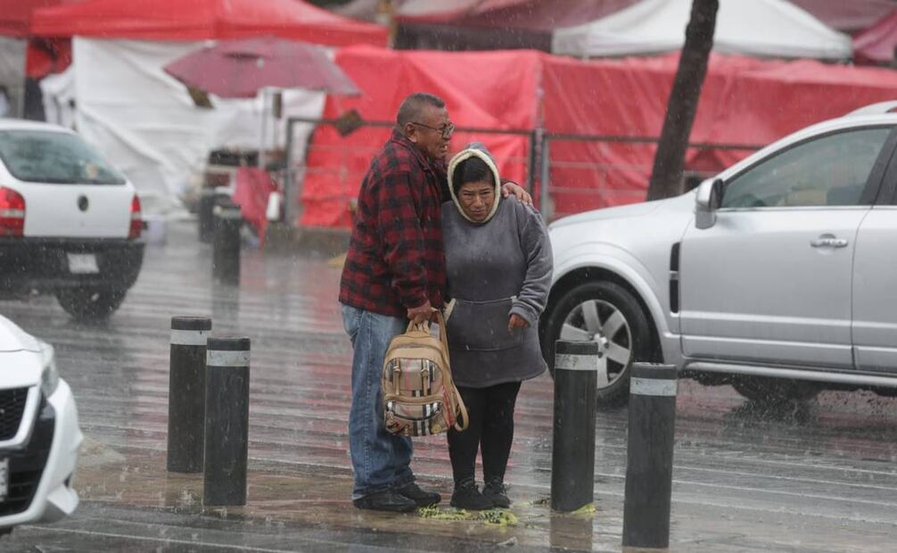 Lluvia sorprende a capitalinos 22 de diciembre 2024 / Foto: Francisco Rodríguez. EL UNIVERSAL