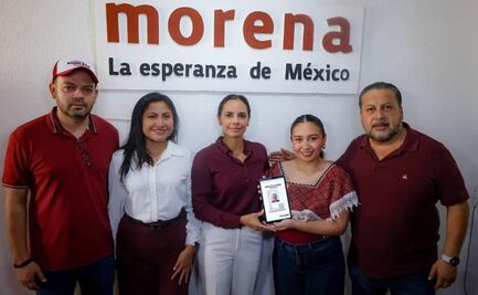 Reafirma alcaldesa de Cancún, Ana Paty Peralta, afiliación con Morena; asegura compromiso con la 4T