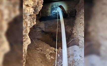 Localizan nuevo "huachitúnel", ahora frente a la refinería Miguel Hidalgo