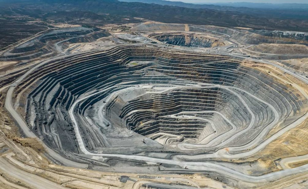 Instalaciones de mina a cielo abierto Peñasquito, al norte de Zacatecas, de la empresa norteamericana Newmont (19(06/2023). Foto: Cuartoscuro
