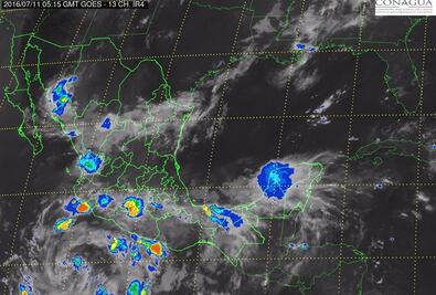 Nueva onda tropical ocasionará lluvias en Quintana Roo y Yucatán