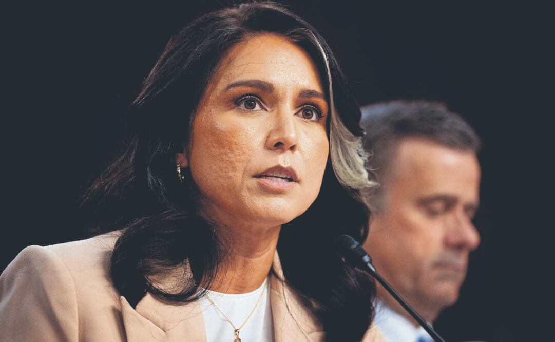 La directora de Inteligencia Nacional, Tulsi Gabbard (izq.), y el director de la CIA, John Ratcliffe (der.), durante una Audiencia del Comité de Inteligencia del Senado el martes pasado en Washington. Foto: de ANDREW HARNIK. AFP
