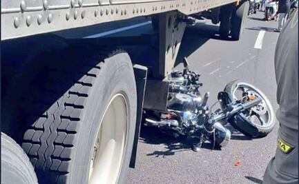 Mueren tres motociclistas tras choque sobre la México-Cuernavaca