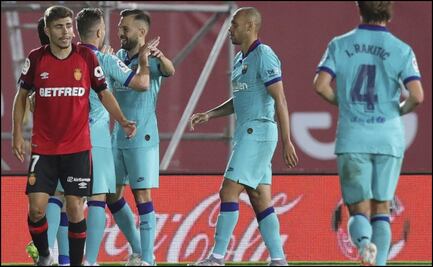 Barcelona goleó al Mallorca en el regreso de la Liga Española