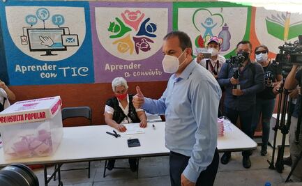 Cuauhtémoc Blanco acusa falta de difusión para consulta popular