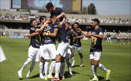 Pumas golea a Puebla y vuelve a ganar en el Olímpico de CU