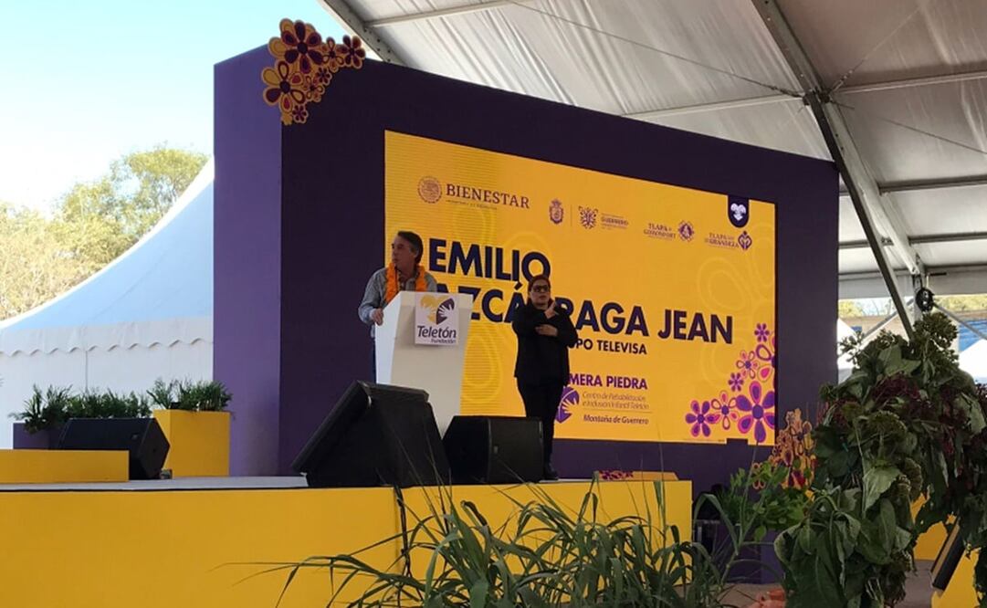 Emilio Azcárraga Jean, miembro del patronato de la Fundación Teletón. Foto: Twitter @TeletonMexico