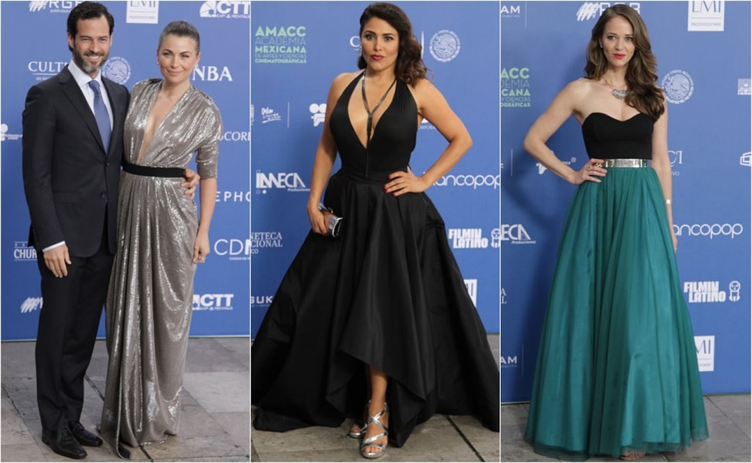 Ludwika Paleta fue una de las famosas que brilló por su look en la alfombra roja de los Premios Ariel 2017. (Fotos: Carlos Mejía / El Universal)