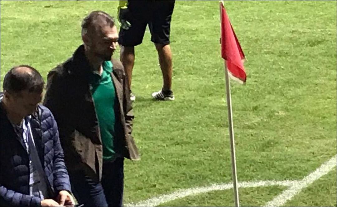 Higuera durante un juego de Copa MX.  FOTO/ESPECIAL 