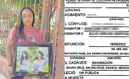 Denuncia familia anomalía en acta de defunción de Abigail Hay; señala que murió "en vía pública" y no en la cárcel