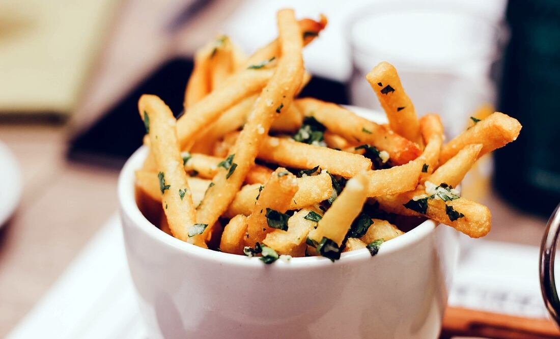 Las papas fritas tradicionales tienen un alto aporte calórico / Foto: Pixabay