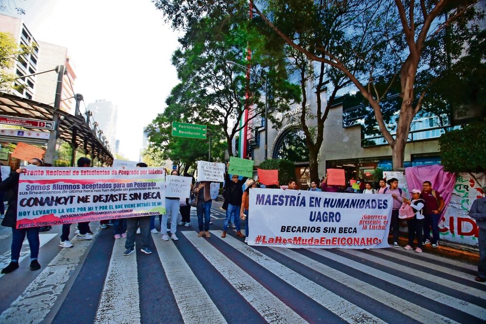 Una de las protestas ha sido por la incertidumbre respecto a los programas del Conahcyt. Foto: Archivo | El Universal