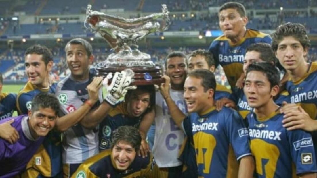 Pumas, el equipo estelar del futbol mexicano en 2004