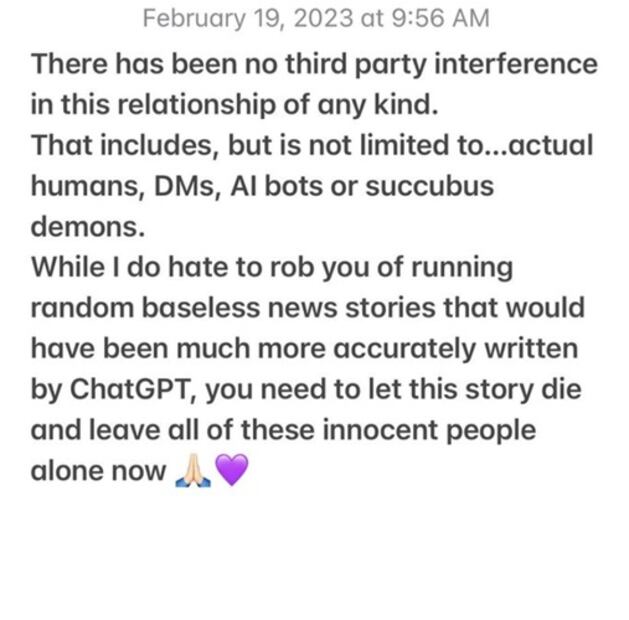 Megan Fox vuelve a Instagram y pone un alto a las especulaciones sobre su ruptura sentimental