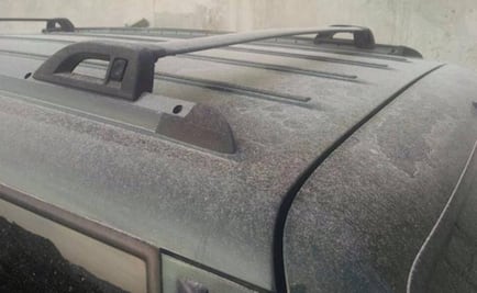 San Pedro Cholula collects 1.5 tons of ash from the Popocatépetl volcano