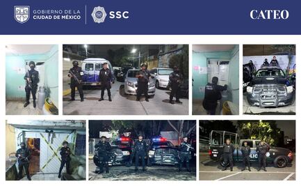 Ejecutan orden de cateo en domicilio de la alcaldía Álvaro Obregón; aseguran 5 toneladas de autopartes