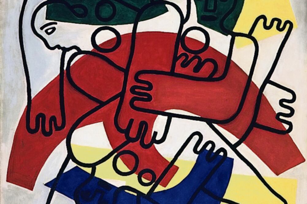 Obra de Fernand Léger, de 1942 (SECRETARÍA DE CULTURA)