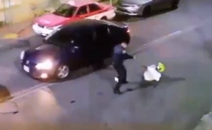 Fue la primera vez que disparé mi arma de fuego: policía que frustró asalto en Iztacalco