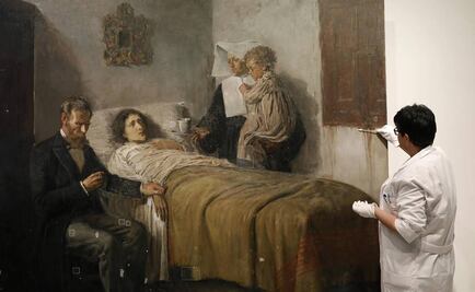 Frente al público, restauran obra maestra de Picasso 