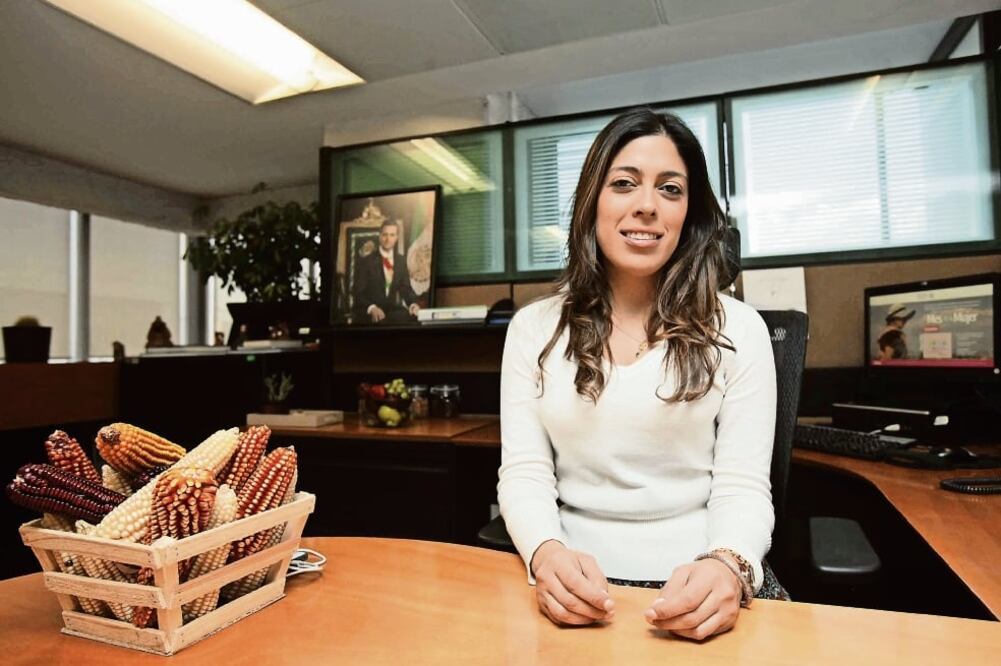 Paulina Escobedo, directora general de Desarrollo Territorial y Organizac ió n Rural de la Sagarpa, asegura que se enfocarán en las zonas marginadas (JUAN BOITES. EL UNIVERSAL)