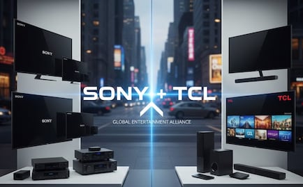 Sony y TCL compartirán el mercado de TV y audio