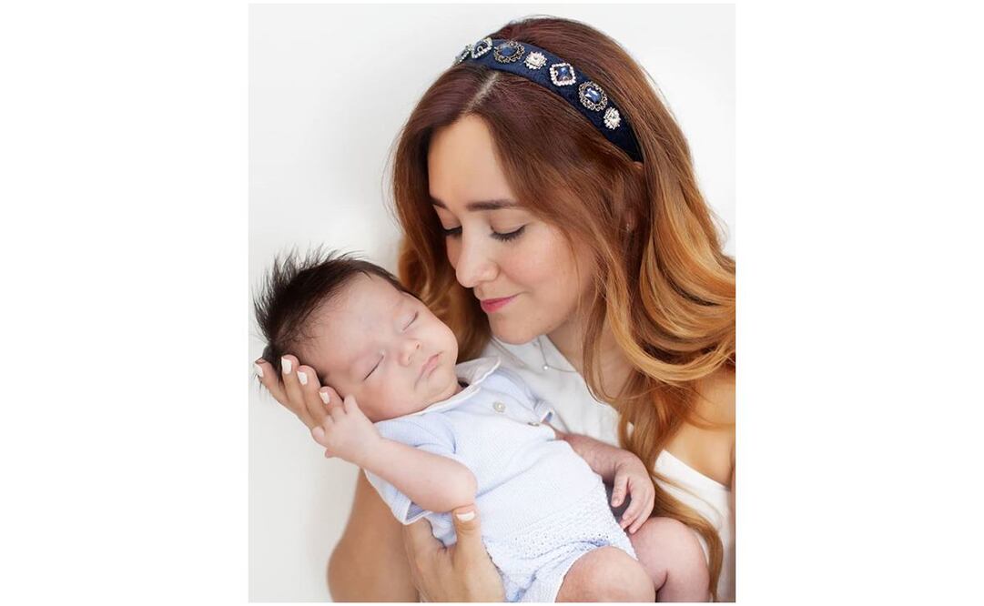 Sherlyn y su hijo André. Foto: Instagram 