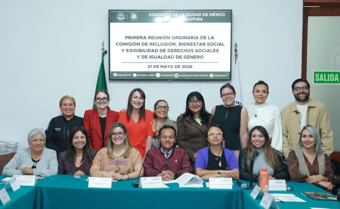 Comisiones del Congreso local aprobaron un dictamen para crear la Ley del Sistema de Cuidados de la Ciudad de México. | Foto: Especial.