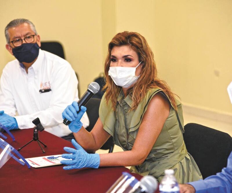 La mandataria Claudia Pavlovich Arellano informó que el subsidio opera del 1 de mayo al 31 de octubre del presente año. Foto: Especial