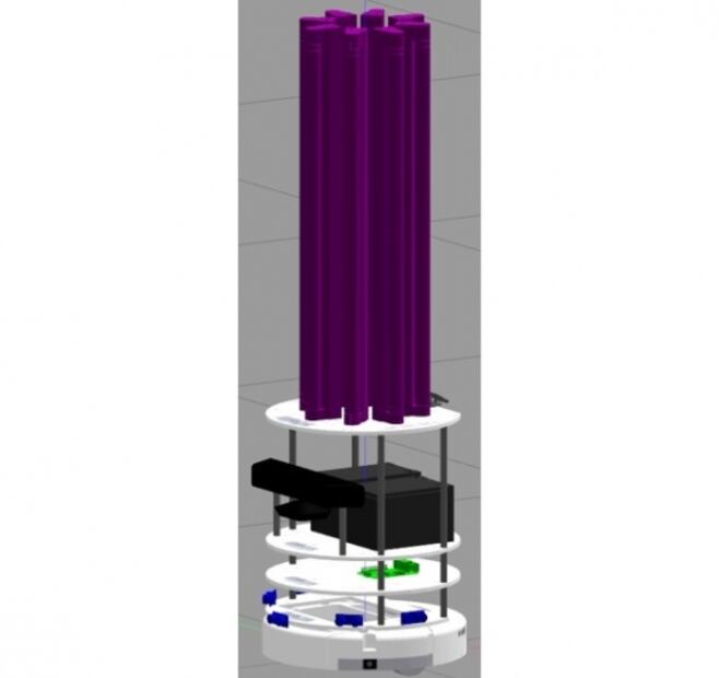 IPN desarrolla robot sanitizador para hospitales con áreas Covid-19