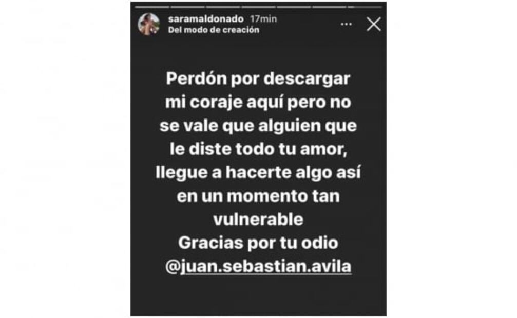 Sara Maldonado revela que abortó, le fueron infiel, tiene Covid y... se disculpa